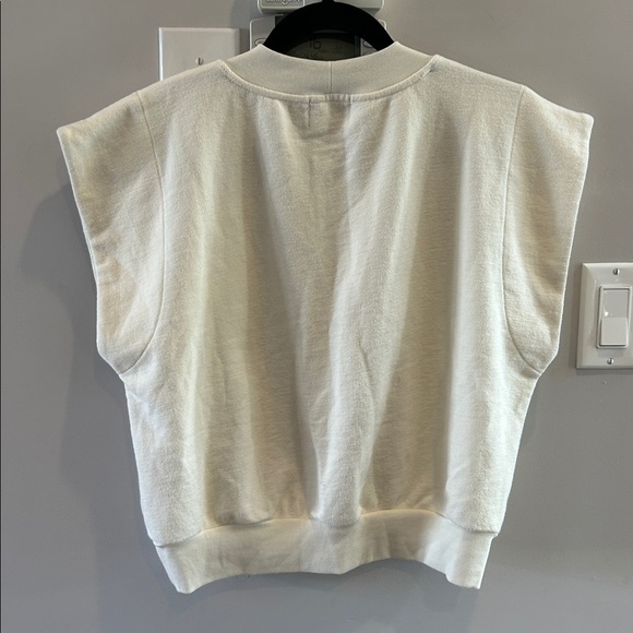 Nation Ltd Lenon Open Collar Short Sleeve Top - Picture 6 of 9